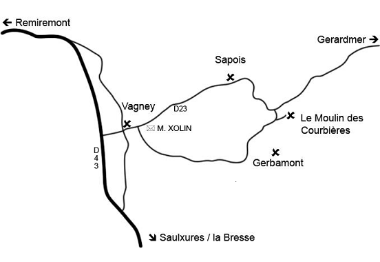 Location d'appartements meublé Clé Vacances dans les Vosges, à proximité de Gérardmer